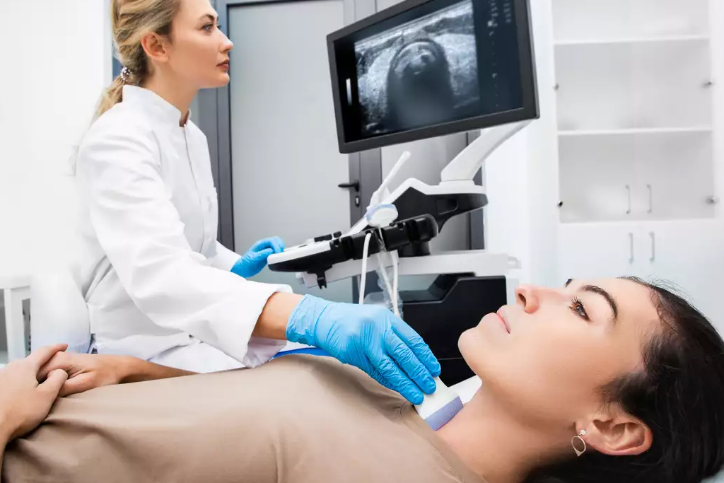 Ultrassom da tireoide básico